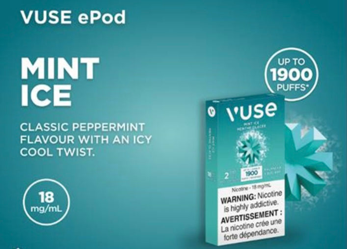 Vuse Pods Mint Ice Vuse Canada Pods Vape4change Vape4change