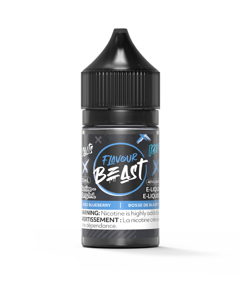 Flavour Beast E-Liquid - Boss Blueberry Iced - 30 ML