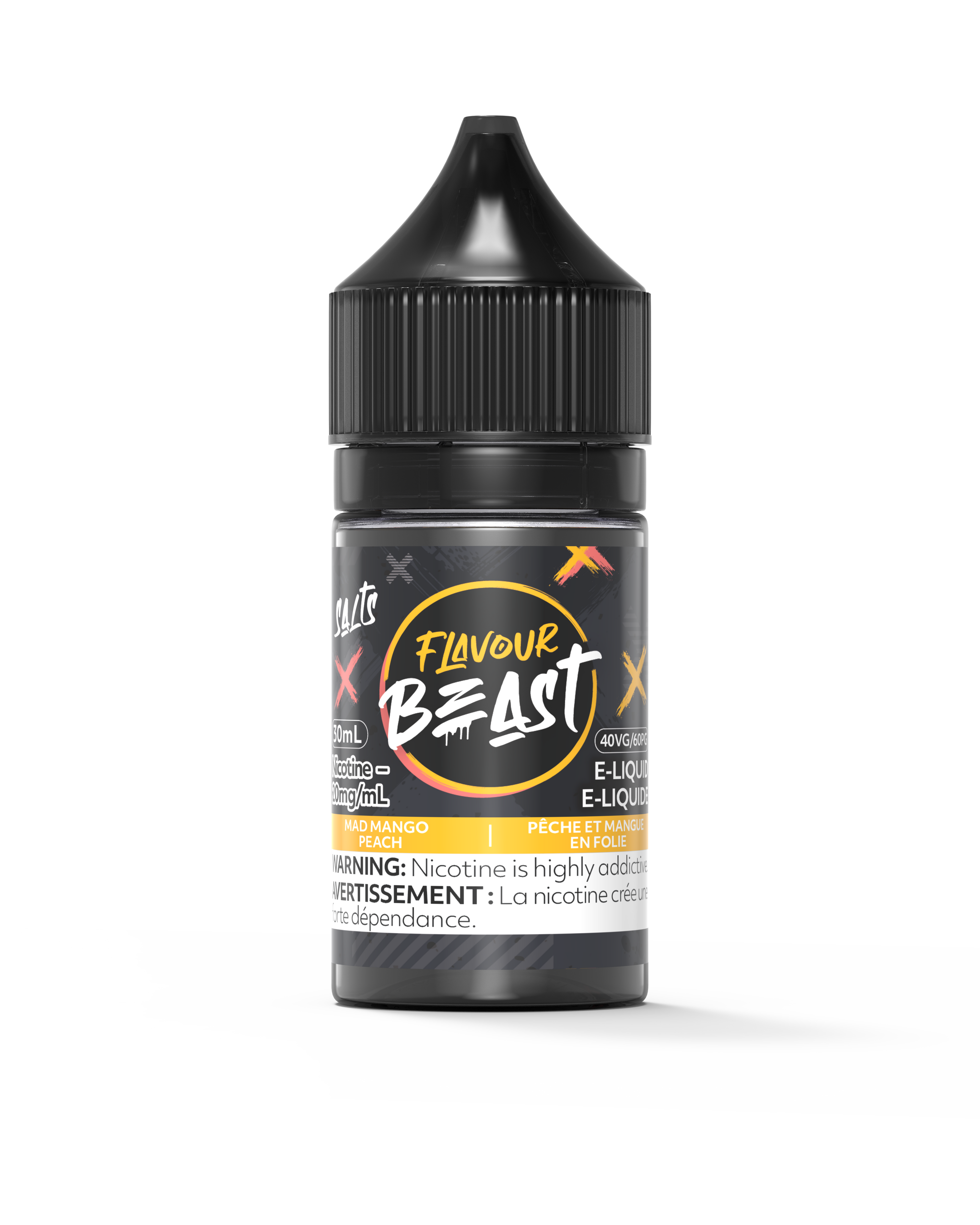 Flavour Beast E-Liquid - Mad Mango Peach - 30 ML | Flavour Beast |  Vape4change