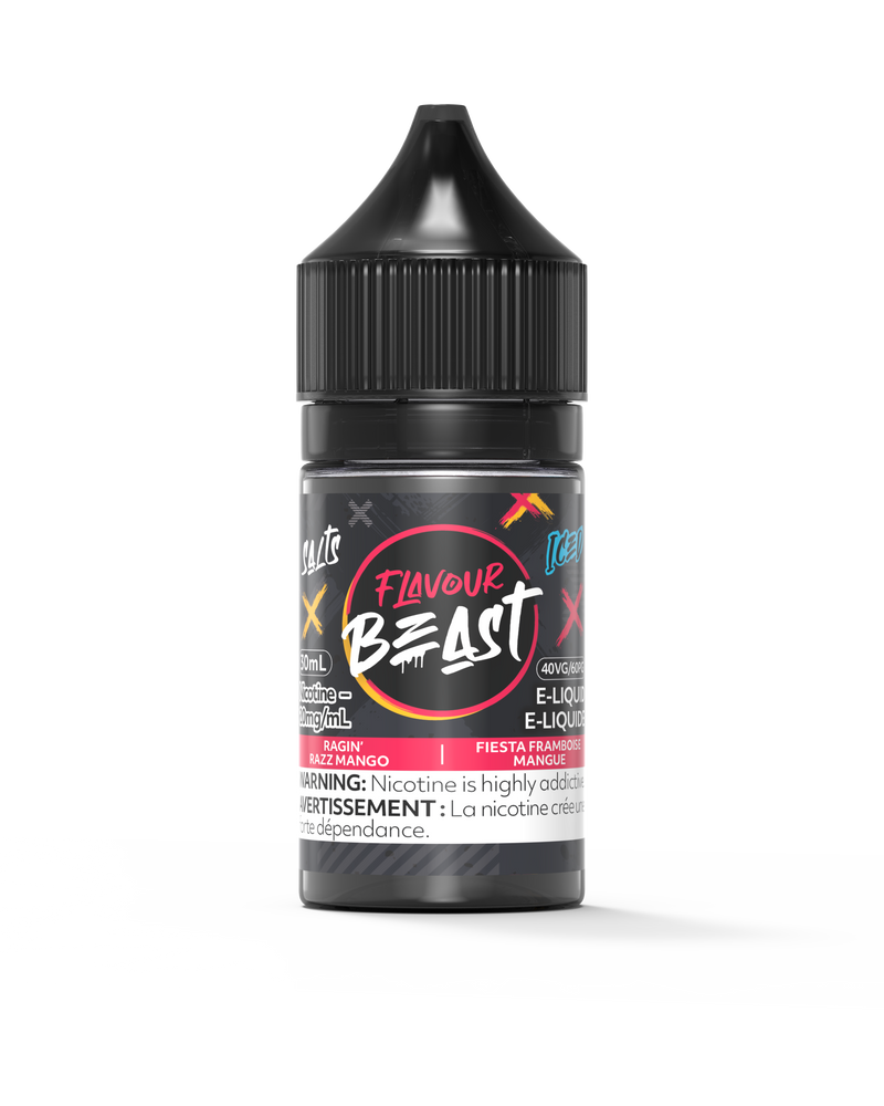 Flavour Beast E-Liquid - Ragin' Razz Mango Iced - 30 ML