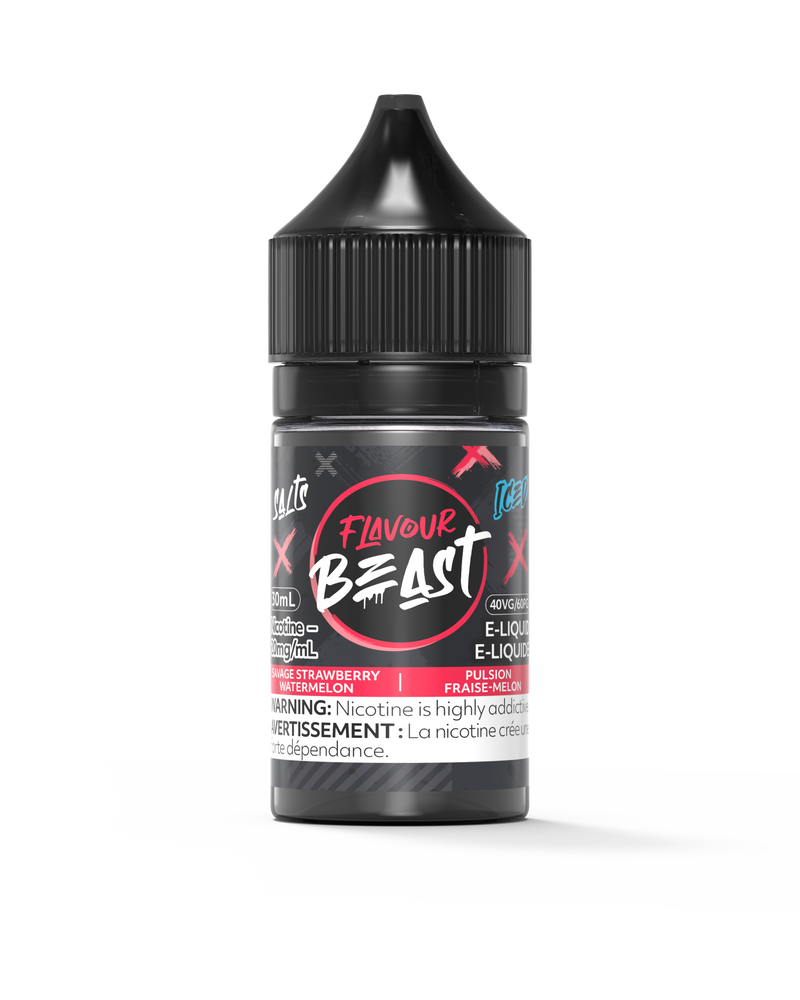 Flavour Beast E-Liquid - Savage Strawberry Watermelon Iced - 30 ML