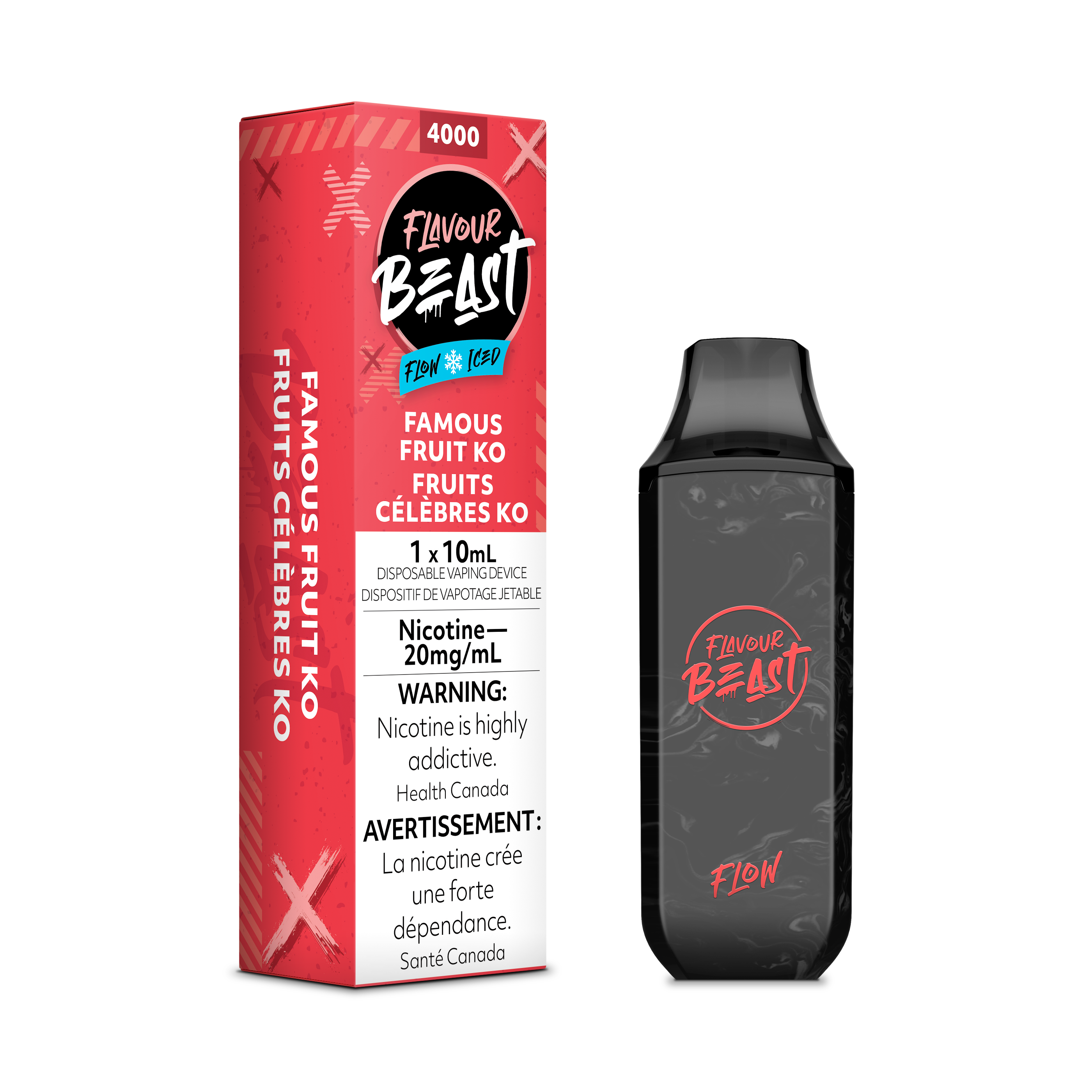 FLAVOUR BEAST FLOW RECHARGEABLE DISPOSABLE - 4000 PUFFS | Vape4change FLAVOUR BEAST FLOW RECHARGEABLE DISPOSABLE - 4000 PUFFS | Vape4change