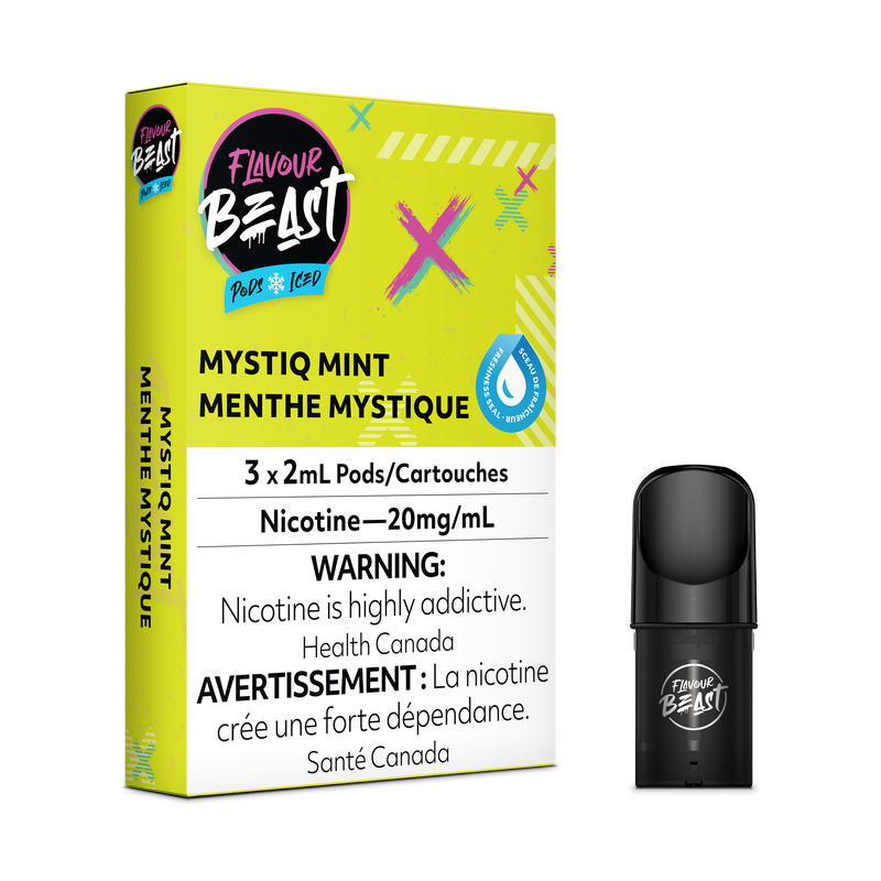 Flavour Beast Pods - STLTH Compatible - Mystiq Mint