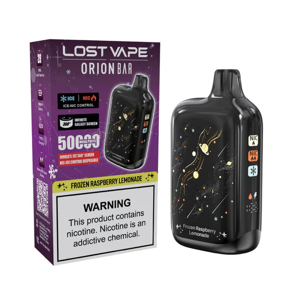 Lost Vape Orion Disposable Vape - 50K Puffs - Raspberry Refresher |  Vape4change