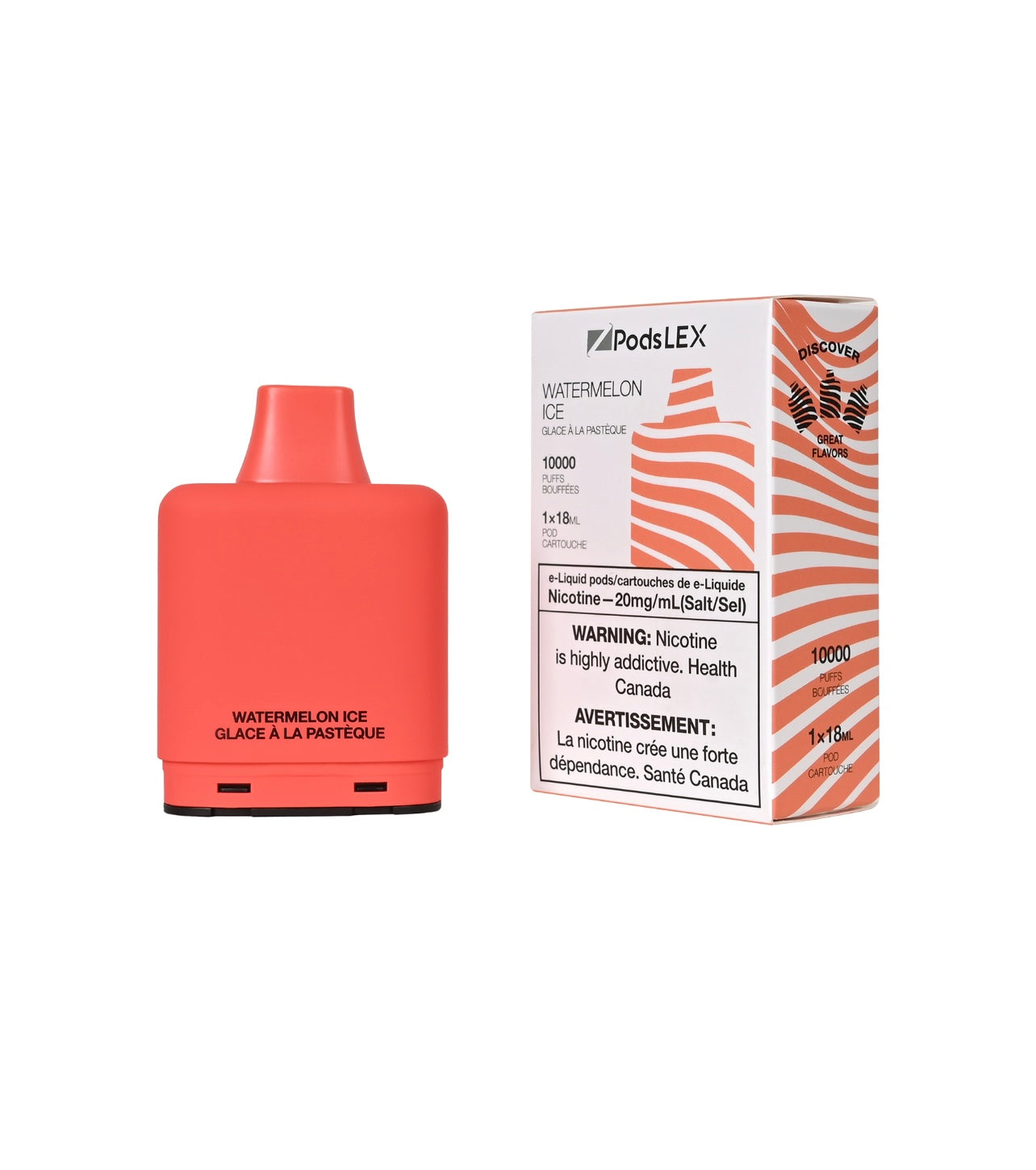 ZPods LEX Pod System Canada- 10K Puffs - Shop ZPODLEX PODS By