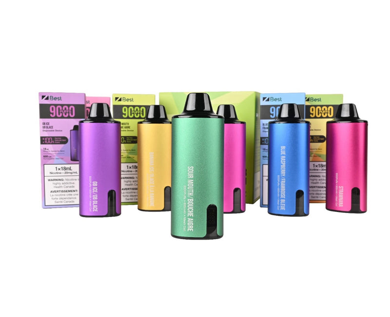 Z BEST Disposable - ZPOD - SPECIAL NIC BLEND - 9000 Puffs - NRG