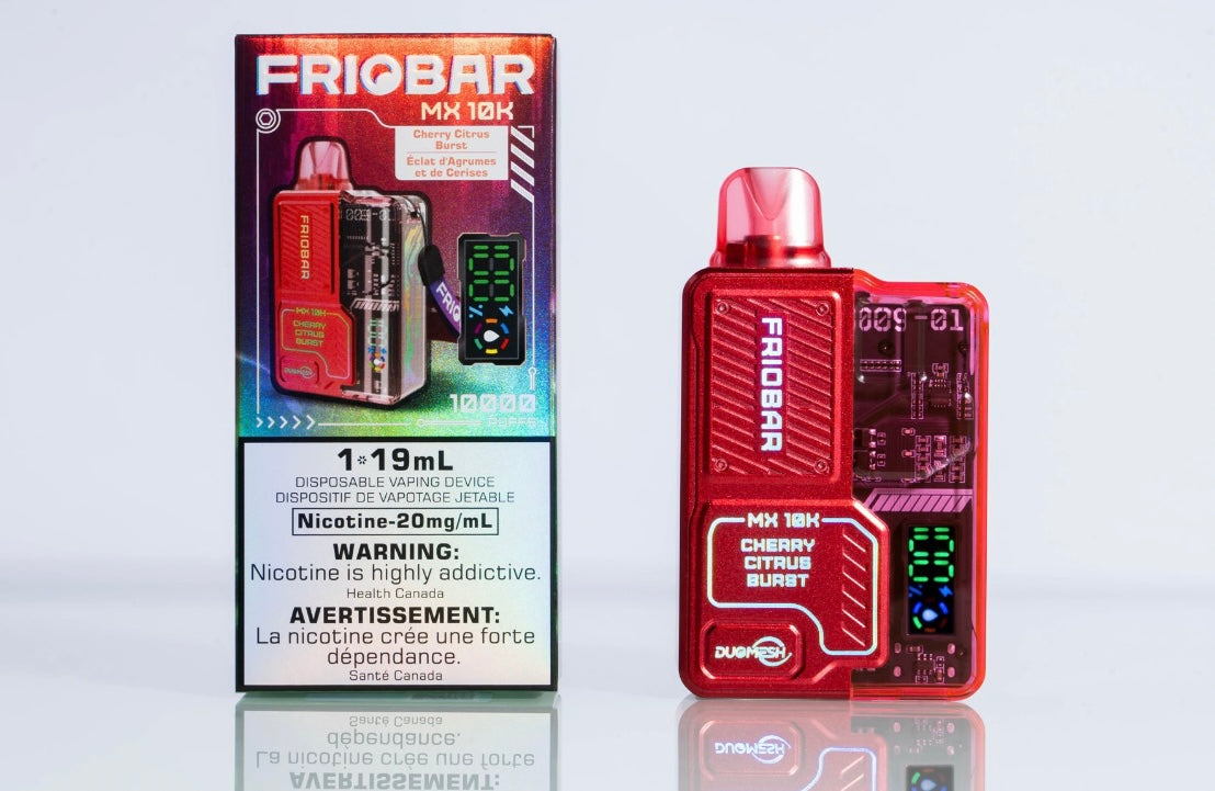 Shop FRIOBAR MX 10K - Disposable Vape Canada - FRIOBAR MX 10000 Puffs