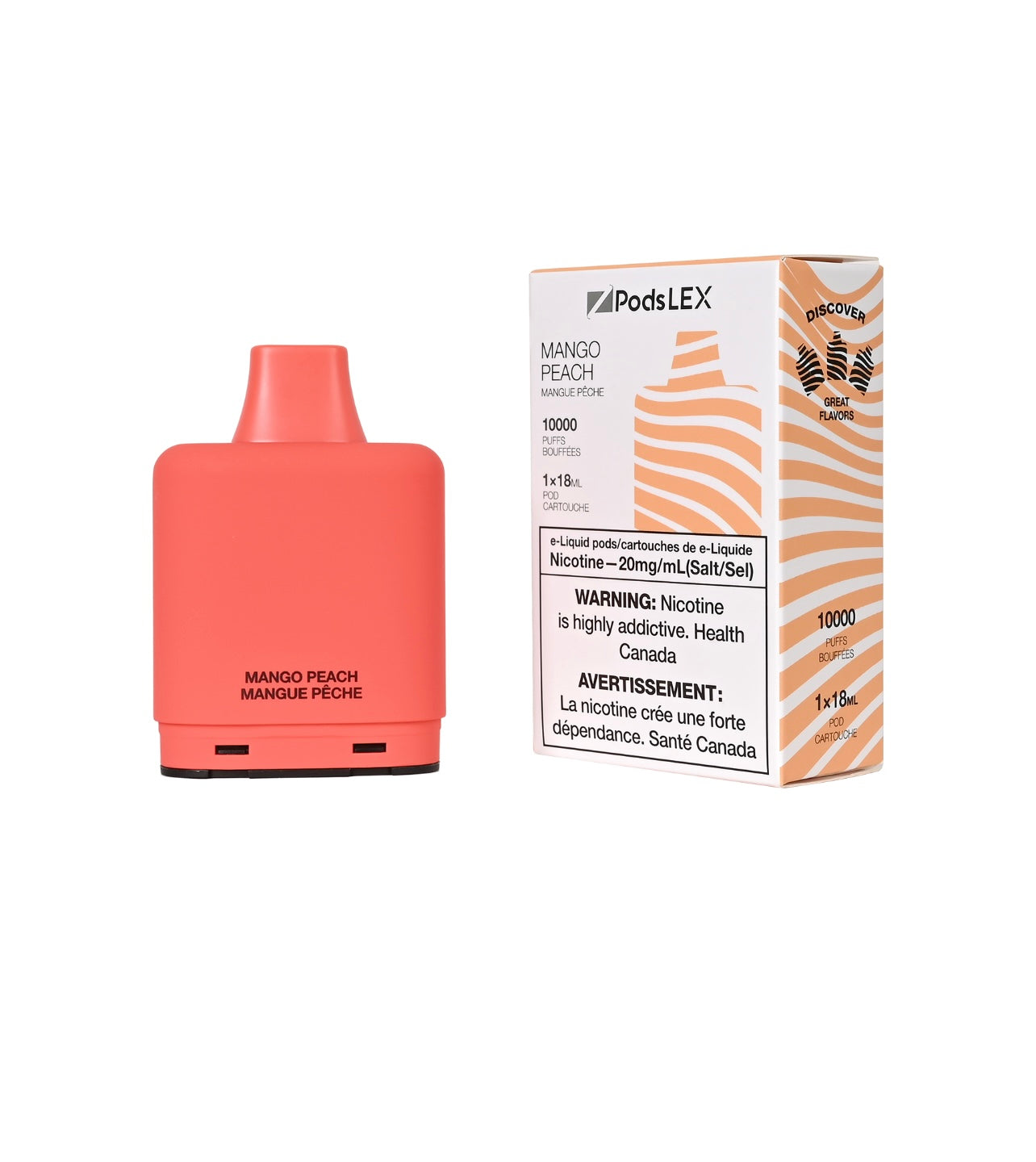 ZPods LEX Pod System Canada- 10K Puffs - Shop ZPODLEX PODS By