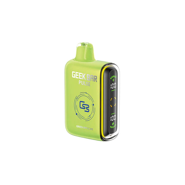 Geek Bar Pulse Disposable Vape - 9000 Puffs - Green Apple Ice | Vape4change Geek Bar Pulse Disposable Vape - 9000 Puffs - Green Apple Ice | Vape4change