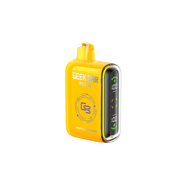 Geek Bar Pulse Disposable Vape - 9000 Puffs - Tropical Mango Ice | Vape4change Geek Bar Pulse Disposable Vape - 9000 Puffs - Tropical Mango Ice | Vape4change