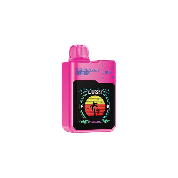 GEEK BAR DIGIFLAVOR LUSH DISPOSABLE Vape - 20K Puff - Cherry Blast Ice | Vape4change GEEK BAR DIGIFLAVOR LUSH DISPOSABLE Vape - 20K Puff - Cherry Blast Ice | Vape4change