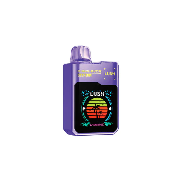 GEEK BAR DIGIFLAVOR LUSH DISPOSABLE Vape - 20,000 Puffs - Raspberry Ice