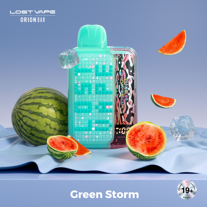 Lost Vape Orion Bar 10000 Puffs - Disposable Vape - Green Storm