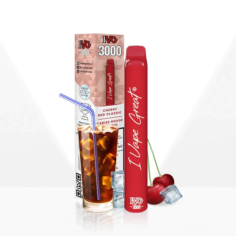 IVG Disposable - 3000 Puffs - Chilled Classic Red