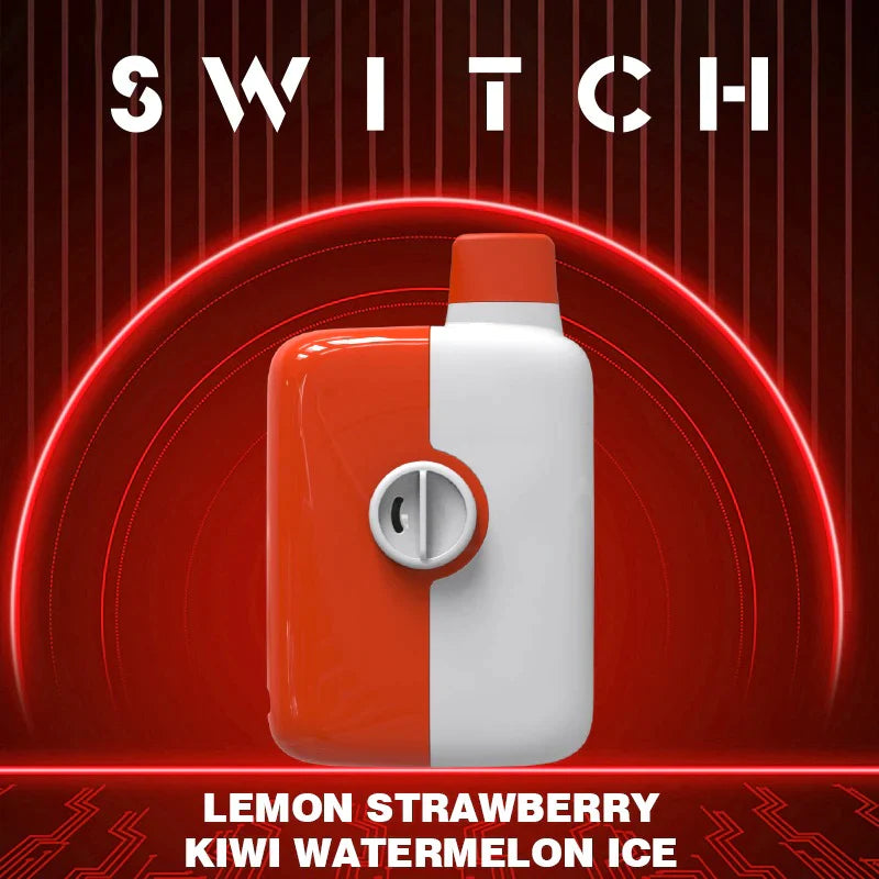 Mr Fog Switch Disposable Vape - Lemon Strawberry Kiwi Watermelon Ice