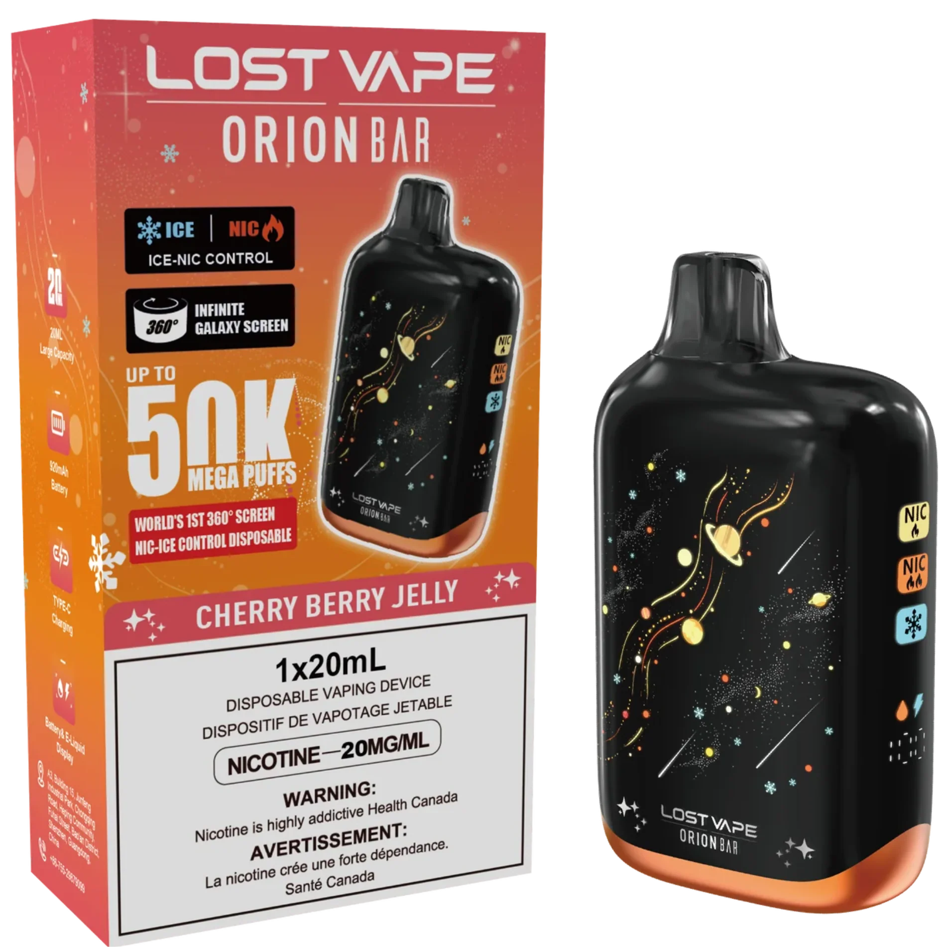 Lost Vape Orion Disposable - 50K Puffs - All Flavours | Vape4change Lost Vape Orion Disposable - 50K Puffs - All Flavours | Vape4change