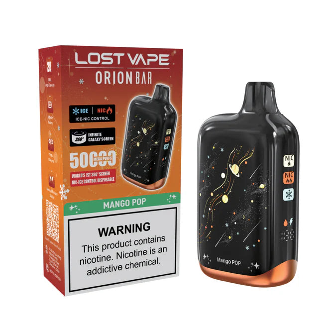 Lost Vape Orion Disposable Vape - 50K Puffs - Mango Fizz | Vape4change Lost Vape Orion Disposable Vape - 50K Puffs - Mango Fizz | Vape4change