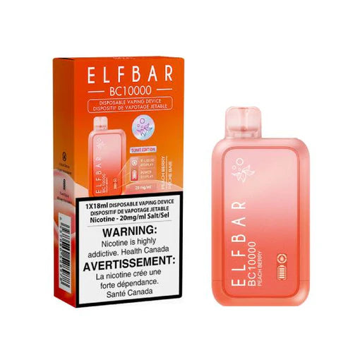 Elf Bar BC10000 Disposable Vape - Peach Berry - 10000 Puffs