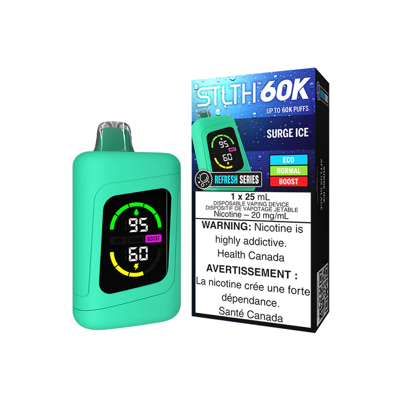 STLTH 60K Disposable Vape - Surge Ice