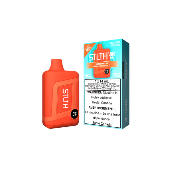 Stlth 8K Pro Disposable Vape - Blood Orange Ice