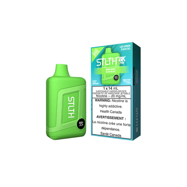Stlth - STLTH Vape - 8k Pro - White Grape - Vape Shop Near Me | Vape4change Stlth - STLTH Vape - 8k Pro - White Grape - Vape Shop Near Me | Vape4change