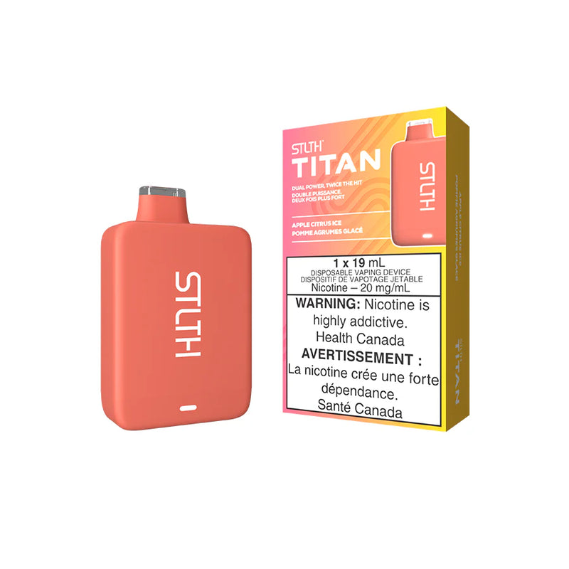 STLTH TITAN Disposable Vape - Apple Citrus Ice