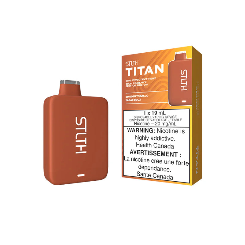 STLTH TITAN Disposable Vape - Smooth Tobacco