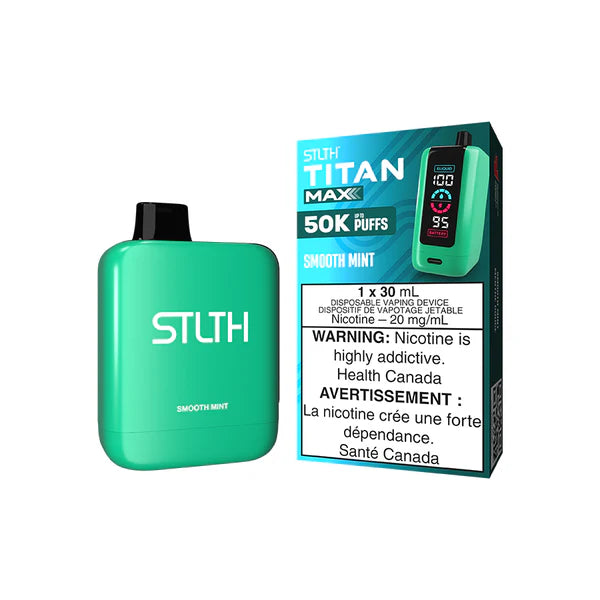 STLTH Titan Max Disposable Vape - 50k Puffs - Smooth Mint