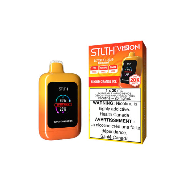 Stlth Vision Disposable Vape - 20K Puffs - Blood Orange Ice