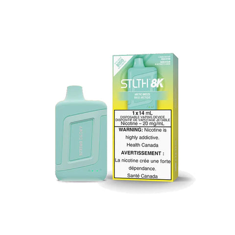 Stlth 8K Disposable Vape - Arctic Mint
