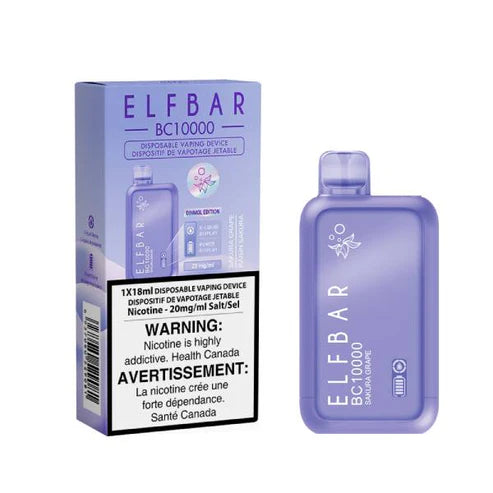 Elf Bar BC10000 Disposable Vape - Sakura Grape - 10000 Puffs