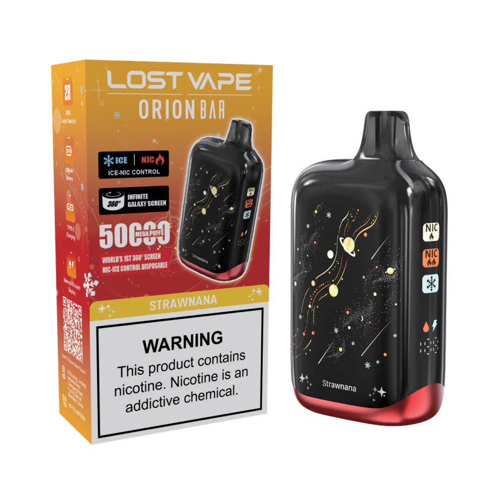 Lost Vape Orion Disposable Vape - 50K Puffs - Strawnana | Vape4change Lost Vape Orion Disposable Vape - 50K Puffs - Strawnana | Vape4change