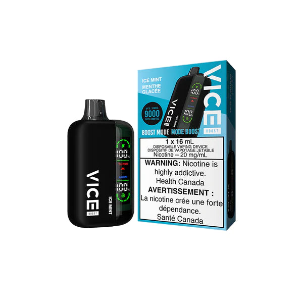 Vice Boost Disposable Vape - 9000 Puffs - Ice Mint