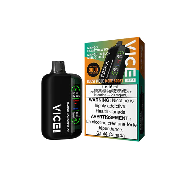 Vice Boost Disposable Vape - Mango Honeydew Ice | Vape4change Vice Boost Disposable Vape - Mango Honeydew Ice | Vape4change