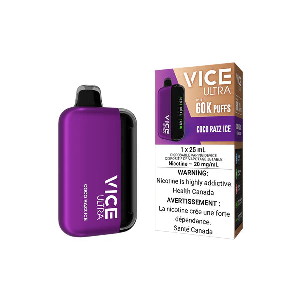 Vice Ultra 60K Disposable Vape - Coco Razz Ice