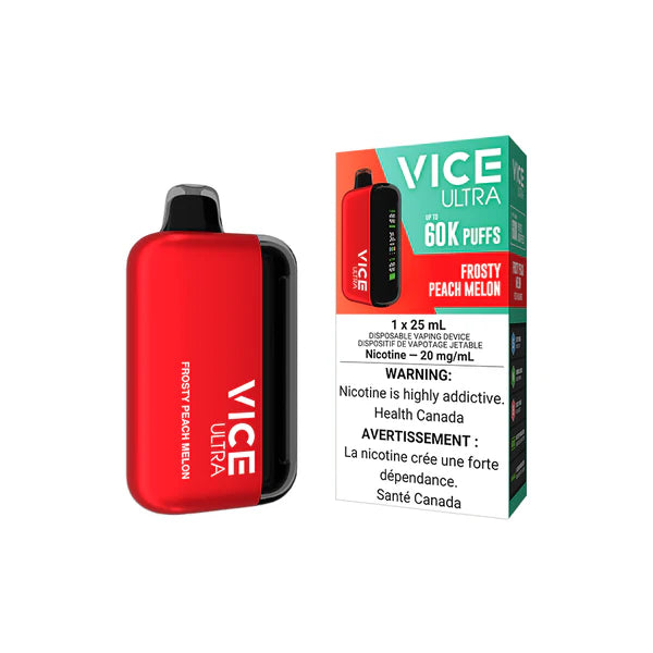 Vice Ultra 60K Disposable Vape - Frosty Peach Melon