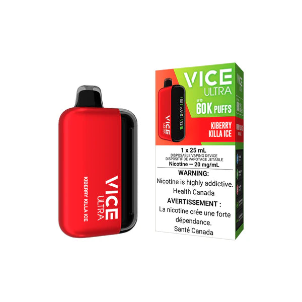 Vice Ultra 60K Disposable Vape - Kiberry Killa Ice