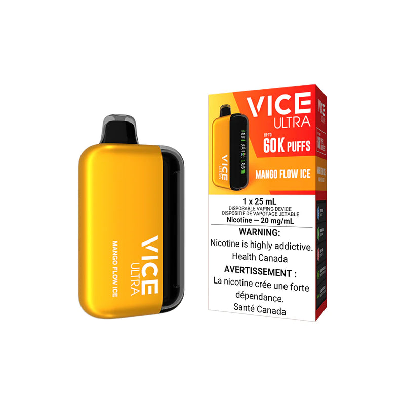 Vice Ultra 60K Disposable Vape - Mango Flow Ice