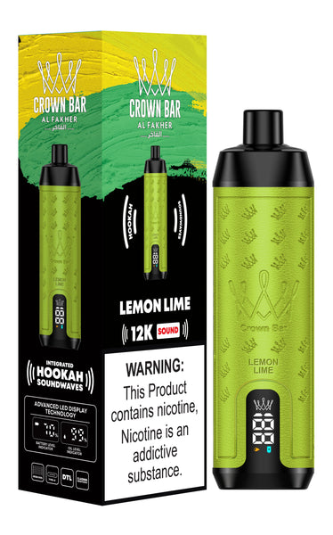 Al Fakher Disposable Vape By Crown Bar - 12K Puffs - All Flavours |  Vape4change