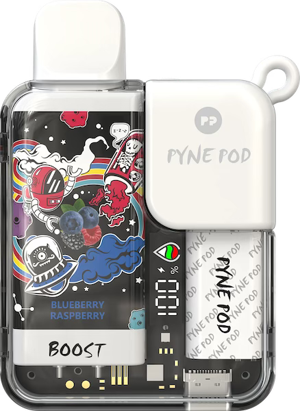 Pyne Pod Boost Disposable Vape - Blueberry Raspberry | Vape4change Pyne Pod Boost Disposable Vape - Blueberry Raspberry | Vape4change
