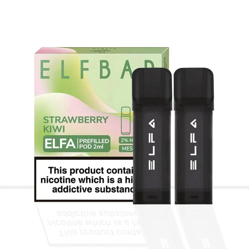 ELFBAR -  Elfa Pre-Filled Pod - Strawberry Kiwi- 2/Pack
