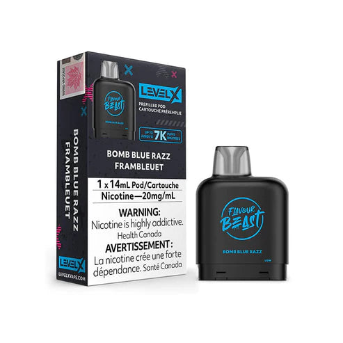 Level X Bomb Blue Razz- Flavour Beast Pods - Vape4change | Vape4change Level X Bomb Blue Razz- Flavour Beast Pods - Vape4change | Vape4change