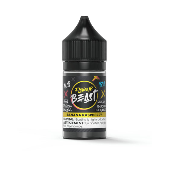 Flavour Beast E-Liquid - Banana Raspberry Iced - 30 ML