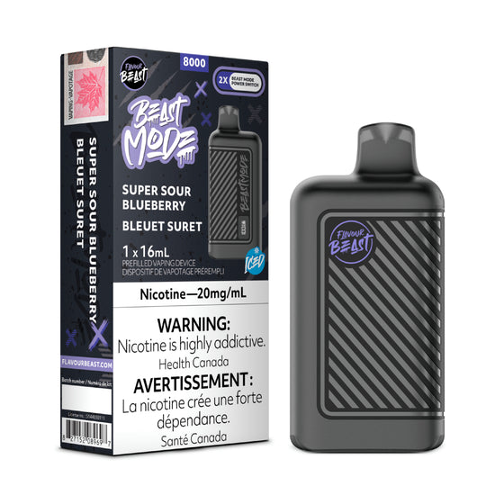 beast mod vape Flavour Beast BEAST MODE 8000 Puffs - Beast Mode 8K