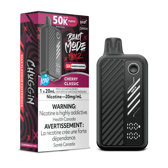 Flavour Beast Mode Max 2  – Cherry Classic - 50,000 Puffs