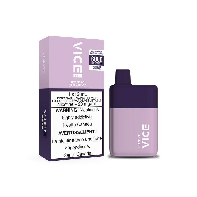 Vice Box 6000 Puff Disposable Vape - Zero Nicotine Disposables | Vape4change Vice Box 6000 Puff Disposable Vape - Zero Nicotine Disposables | Vape4change