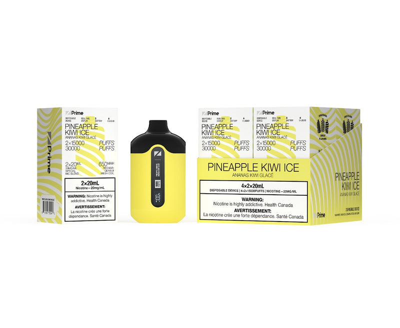 ZPrime Disposable Vape - Zpods - 30K Puff Combo - Pineapple Kiwi Ice