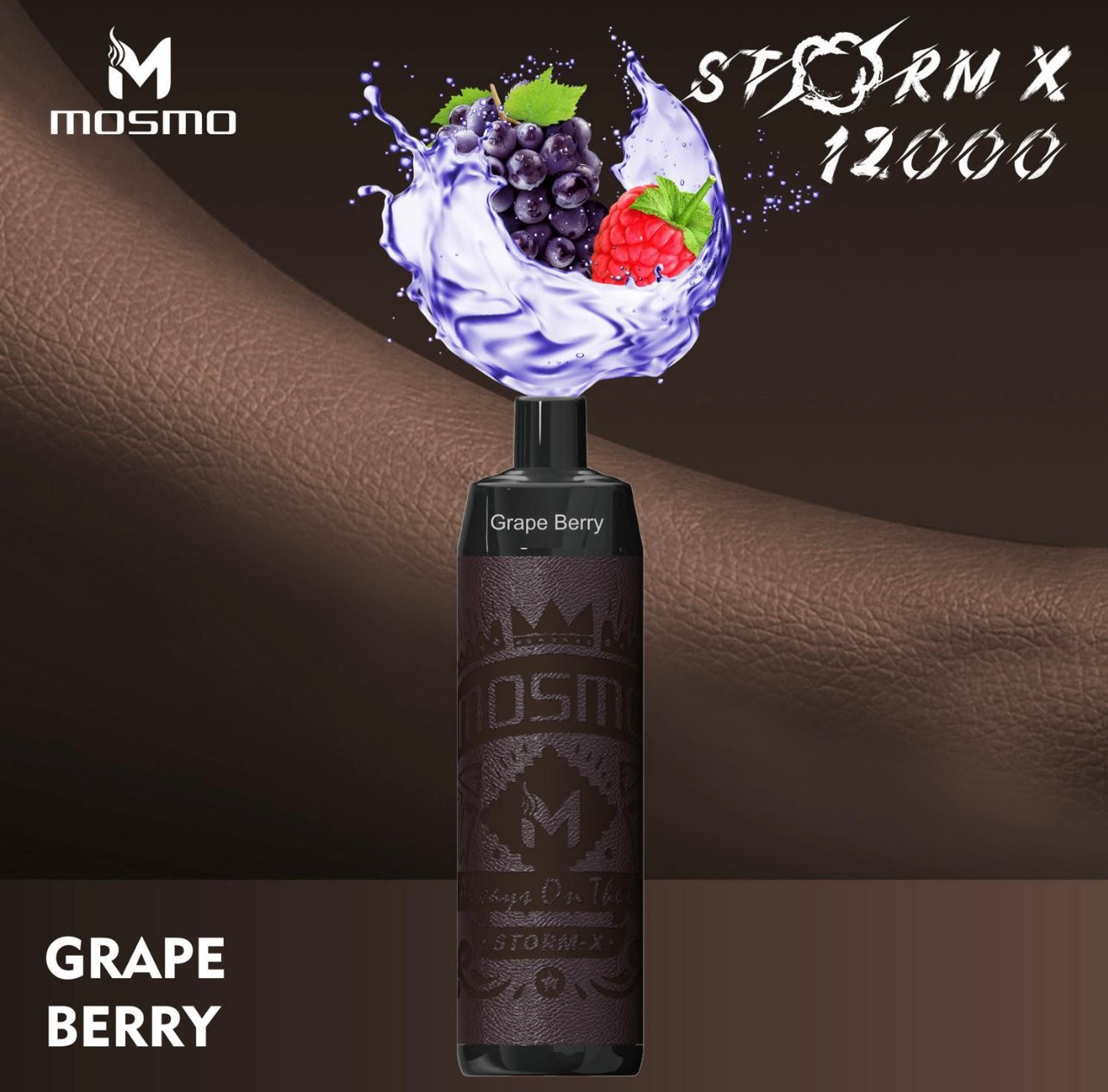 Mosmo Storm X Disposable Vape - Shisha Vape - Grape Berry | Vape4change Mosmo Storm X Disposable Vape - Shisha Vape - Grape Berry | Vape4change