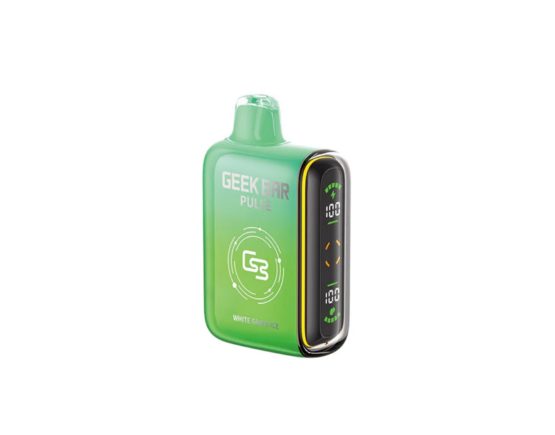 Geek Bar Pulse Disposable Vape - 9000 Puffs - White Grape Ice | Vape4change Geek Bar Pulse Disposable Vape - 9000 Puffs - White Grape Ice | Vape4change