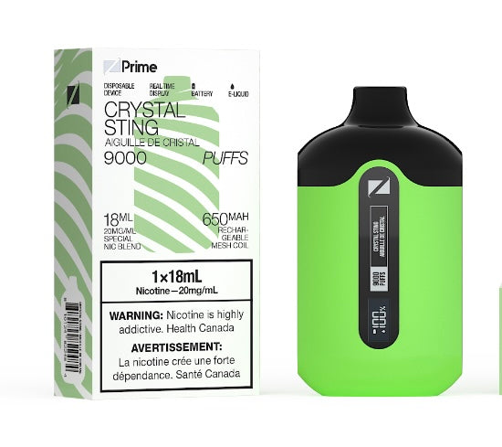 ZPrime Disposable Vape By Zpod - 9000 Puffs - Crystal Sting | Vape4change ZPrime Disposable Vape By Zpod - 9000 Puffs - Crystal Sting | Vape4change